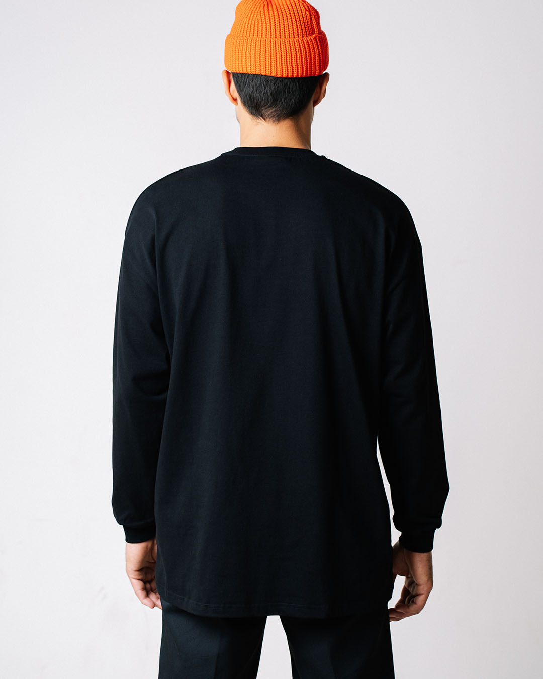 Box Logo Long Sleeve - Black