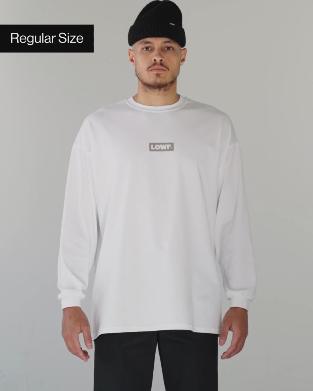 Box Logo Long Sleeve - Black