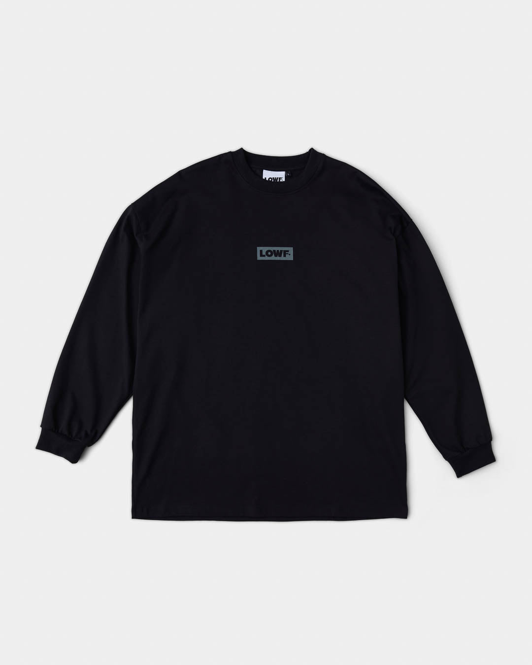 Box Logo Long Sleeve - Black