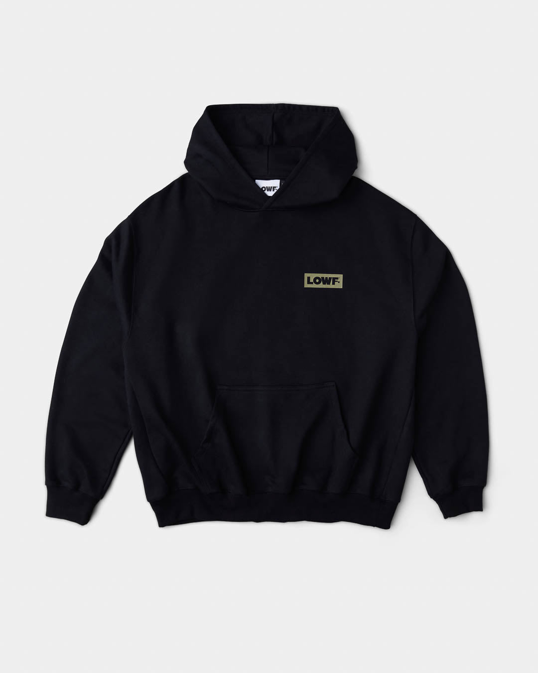 Block Logo Heavyweight Hoodie - Black