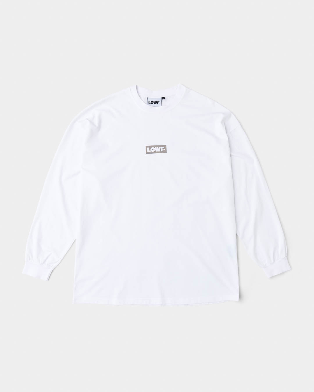 Box Logo Long Sleeve - White
