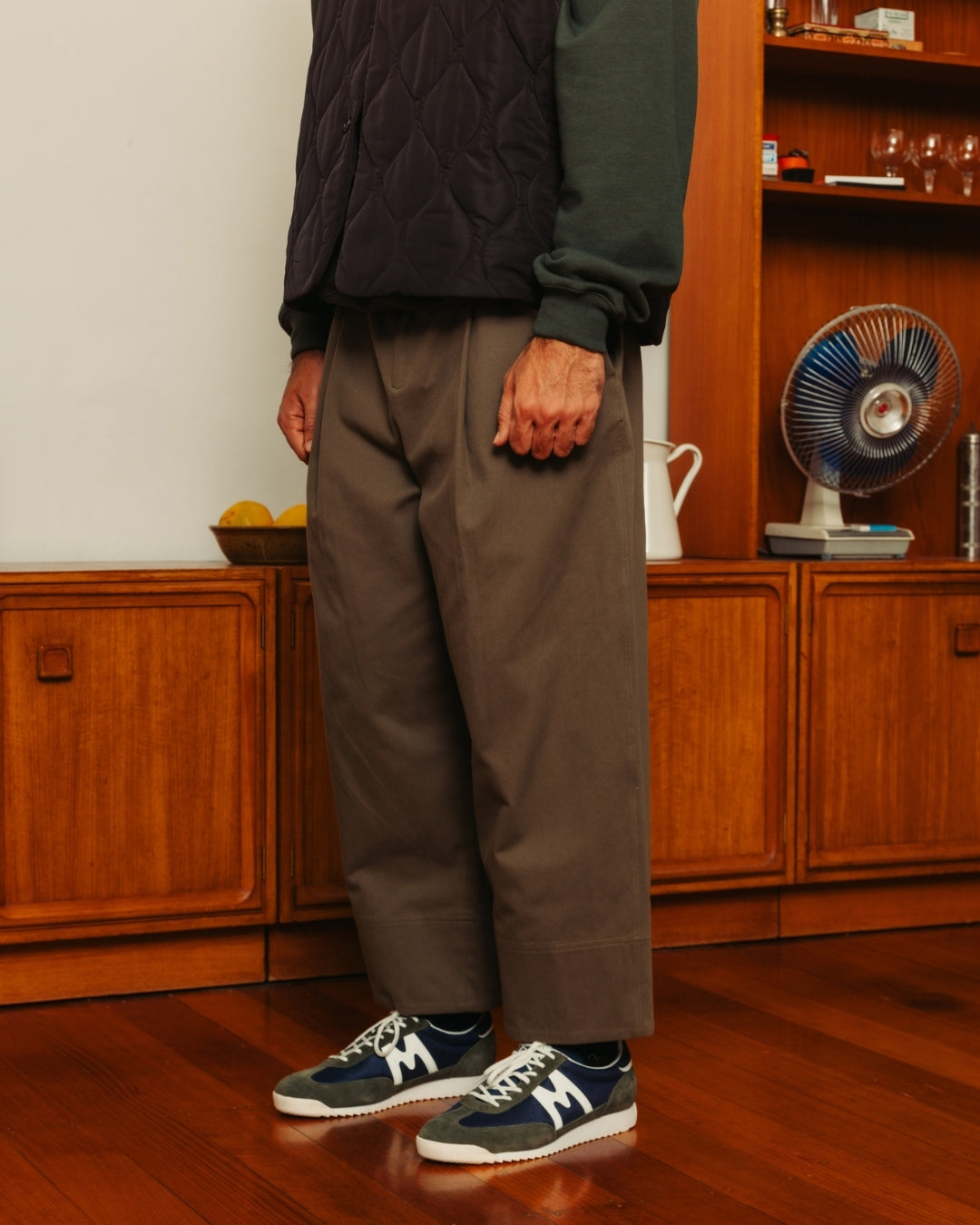 Kyoto Box Pleat Pants