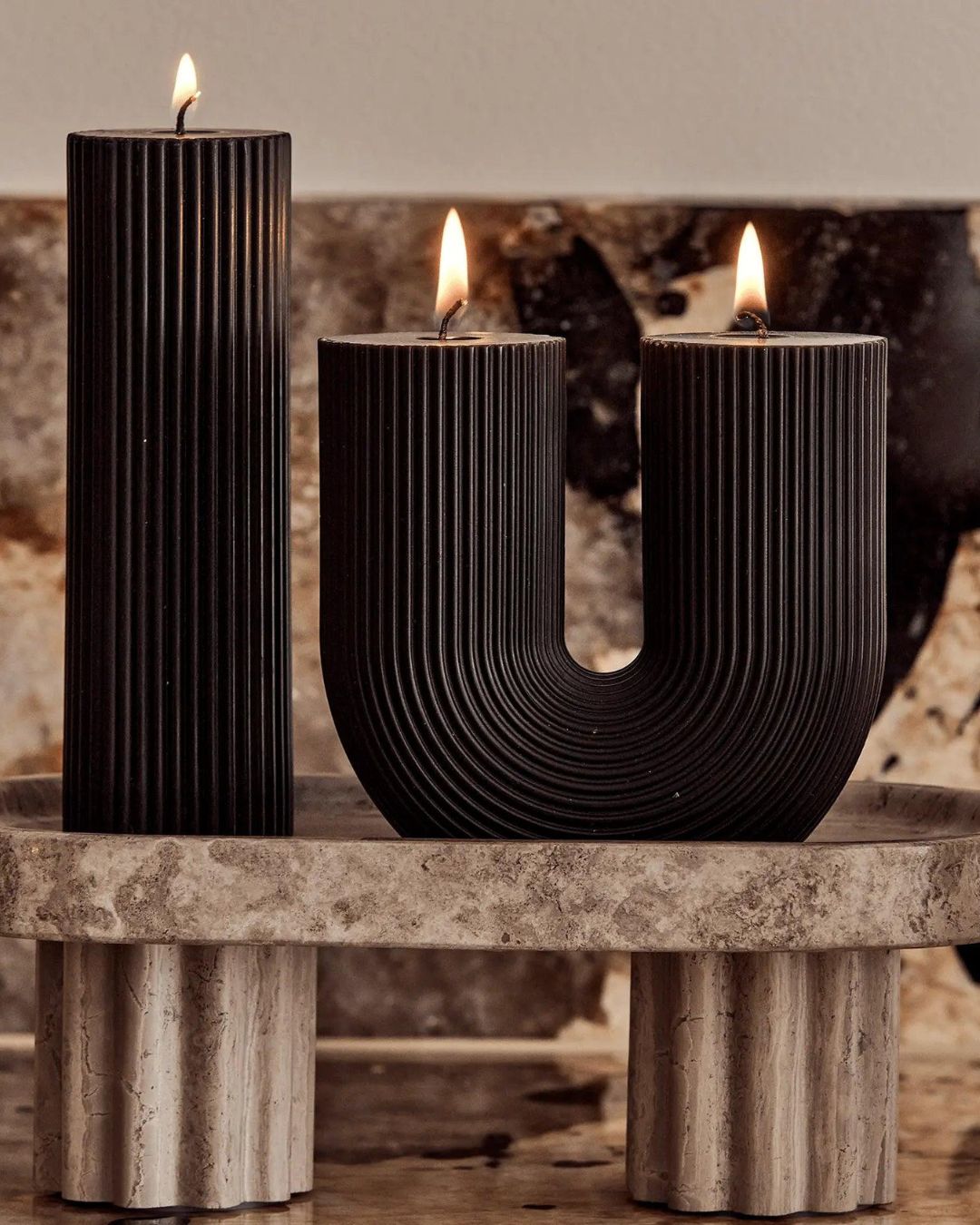 Curl Curl Candle - Black