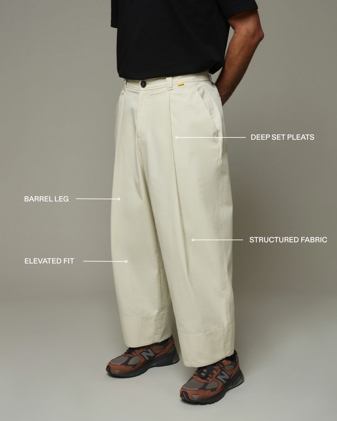 Kyoto Pants - Cream