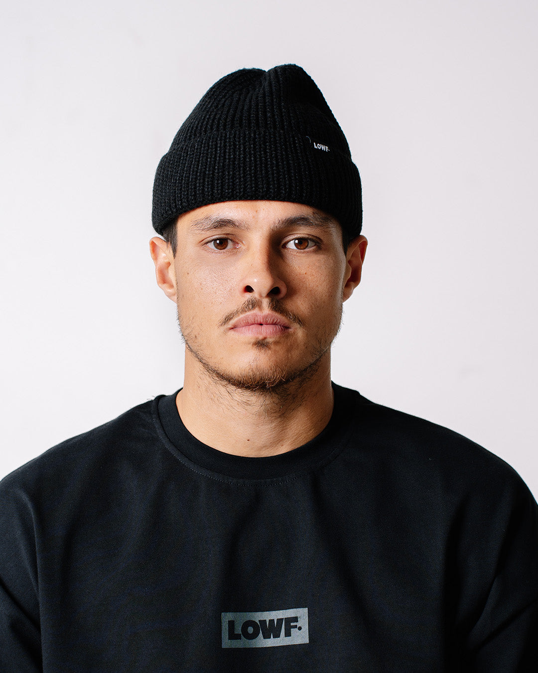 Fisherman Beanie - Black