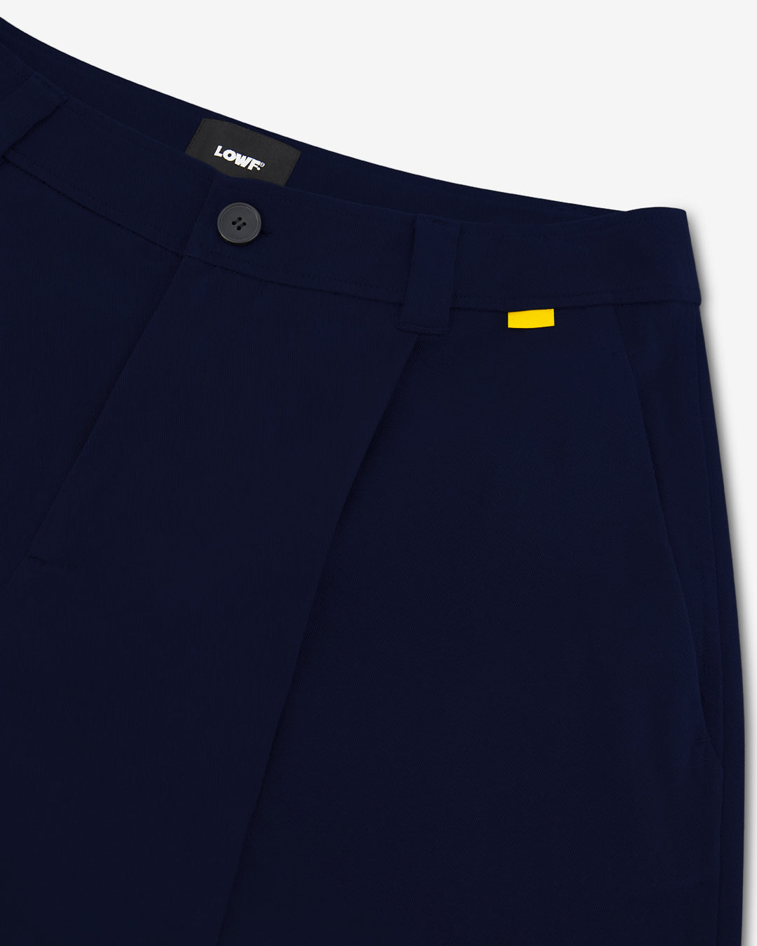 Kyoto Box Pleat Pants - Midnight Navy