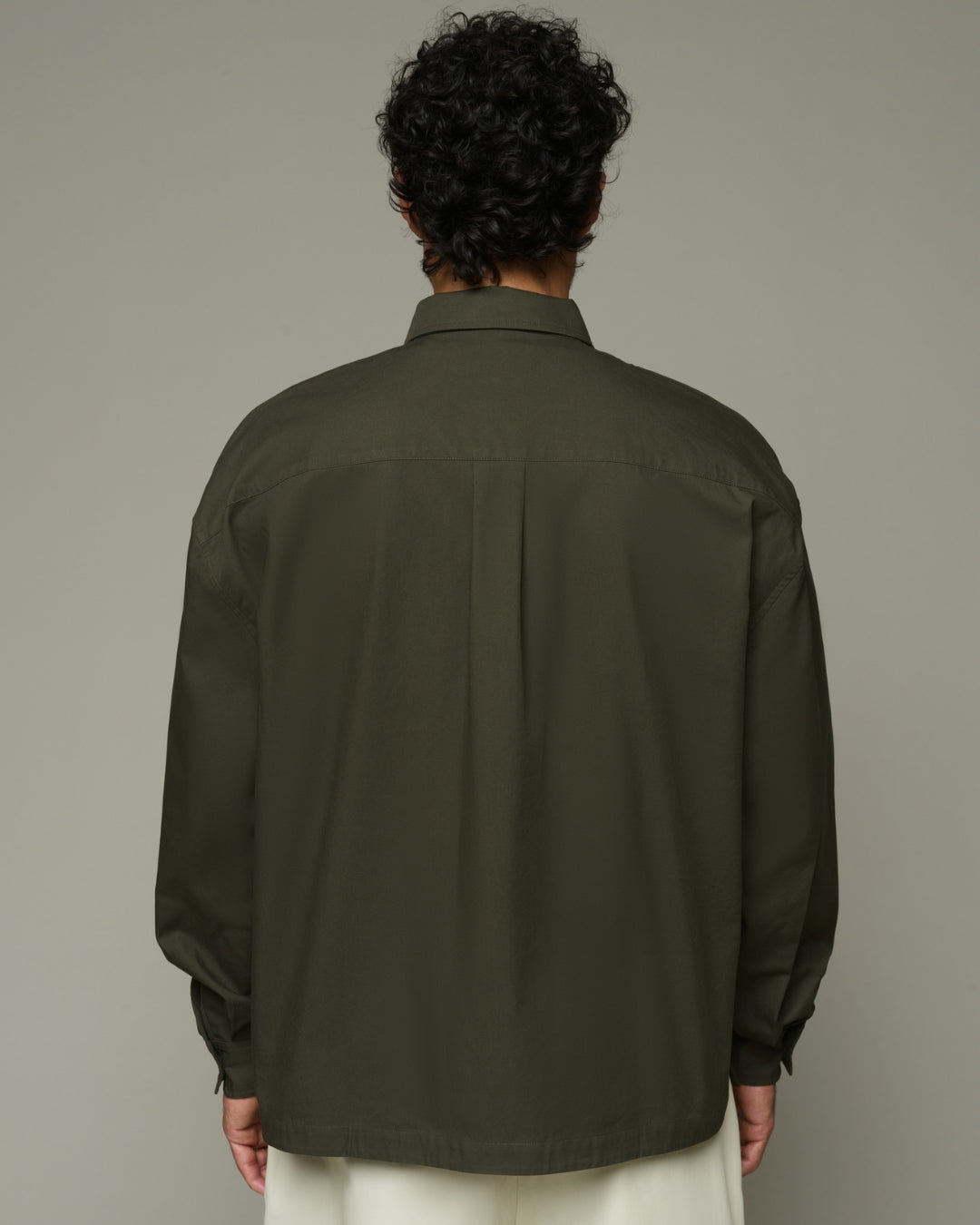 LS Structure Shirt - Earth Olive