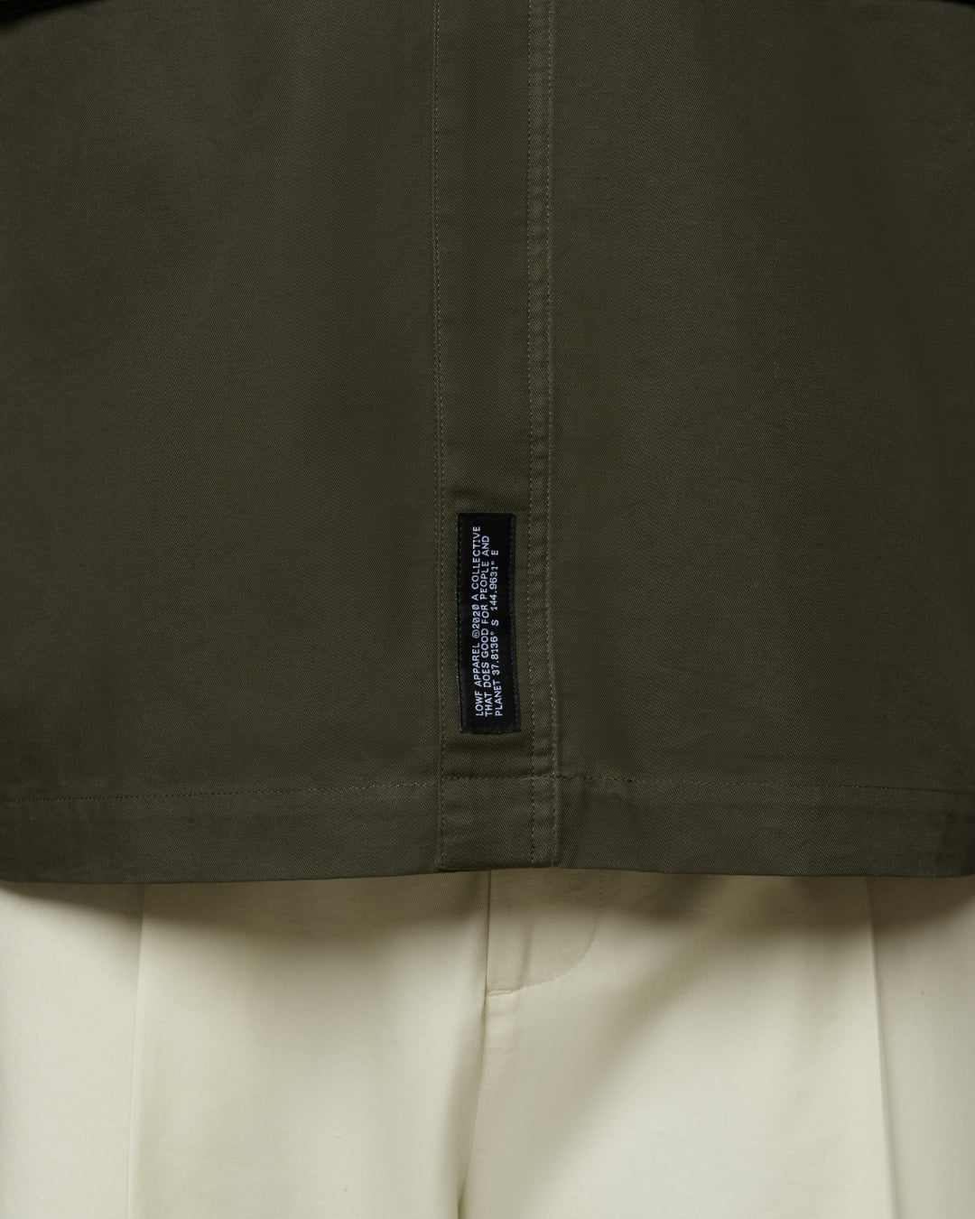 LS Structure Shirt - Earth Olive