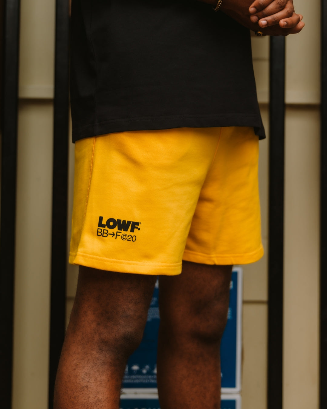 Relaxed Shorts - Yellow