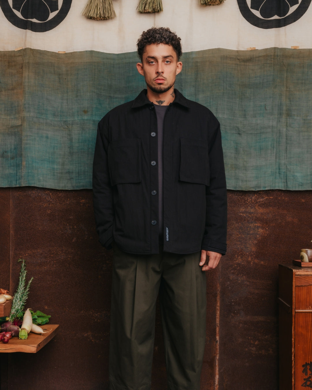 Ridge Quilted Jacket