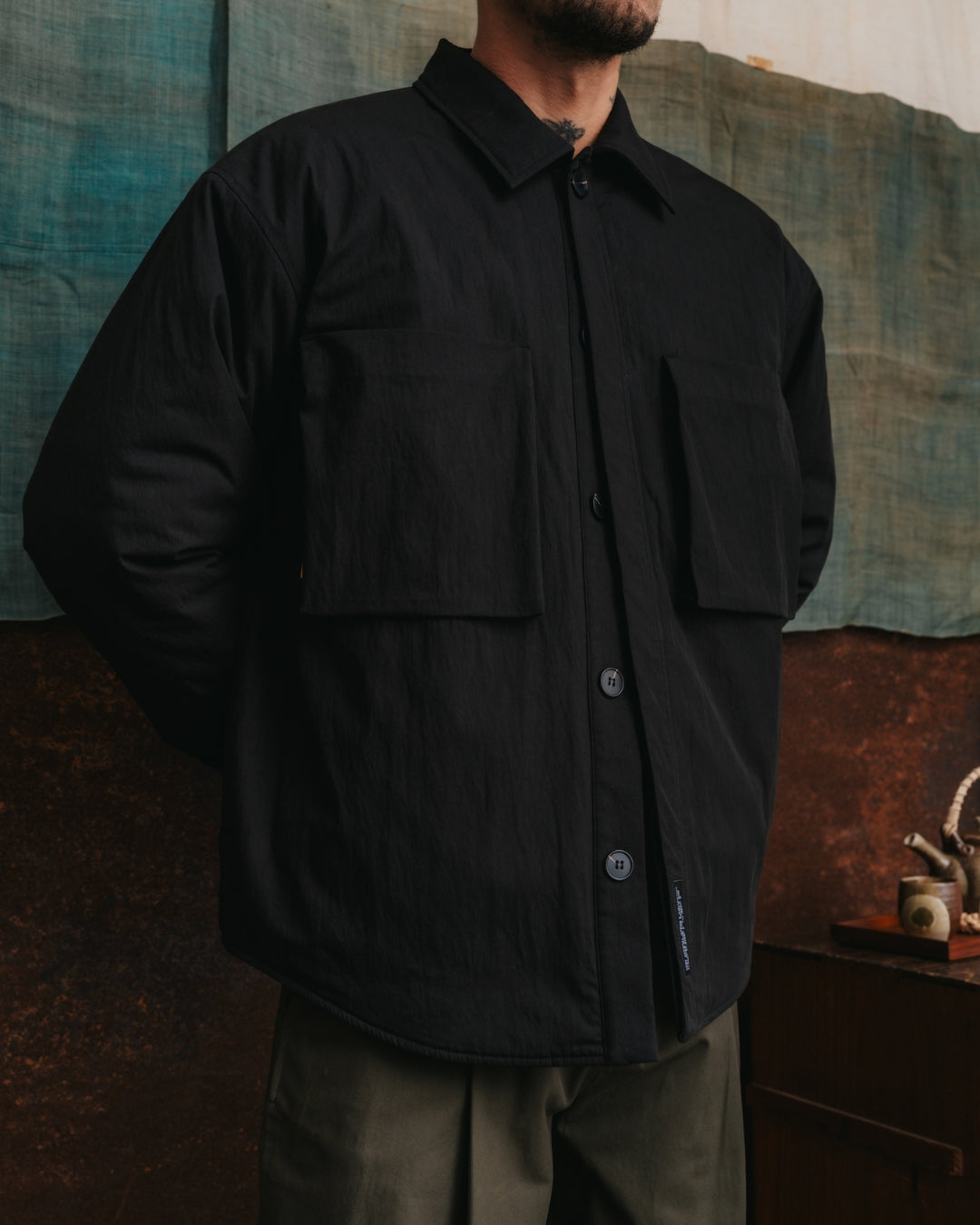 Ridge Quilted Jacket