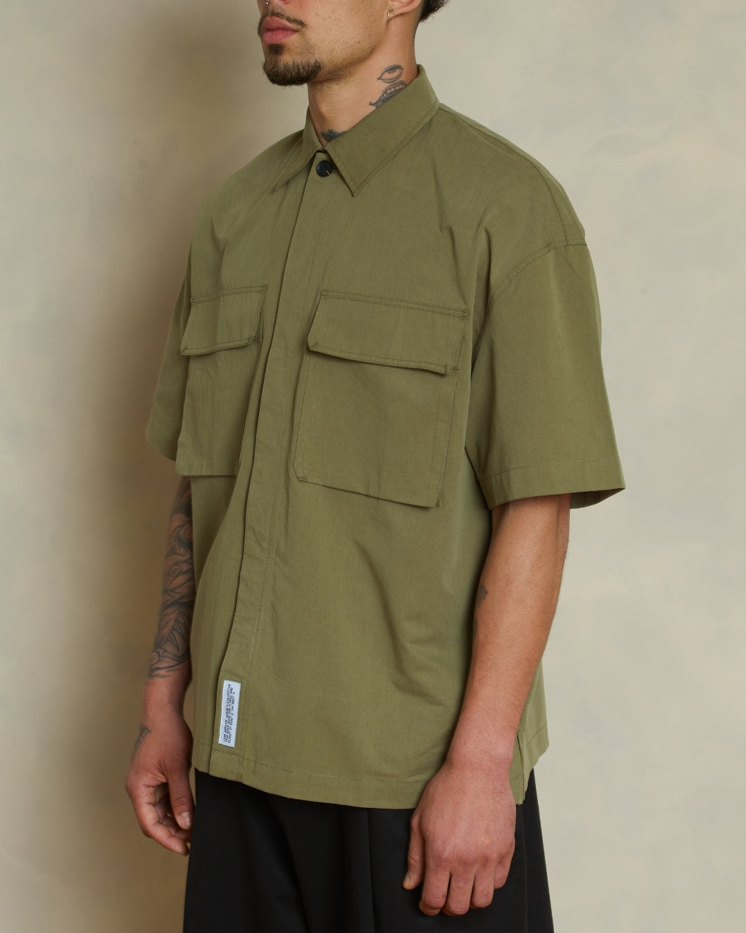 Structure Shirt - Vintage Olive
