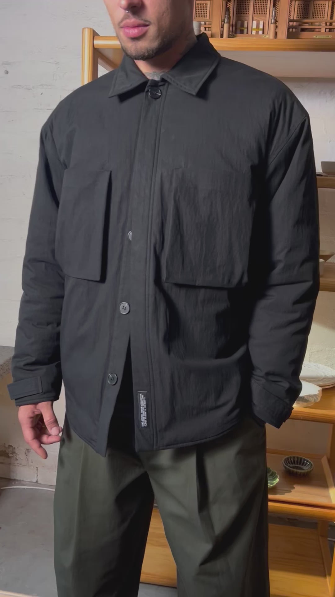 Ridge Quilted Jacket