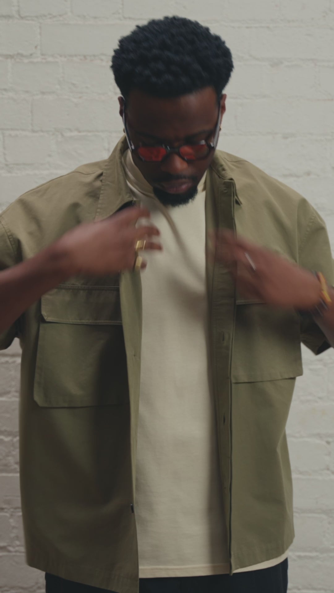 Structure Shirt - Vintage Olive