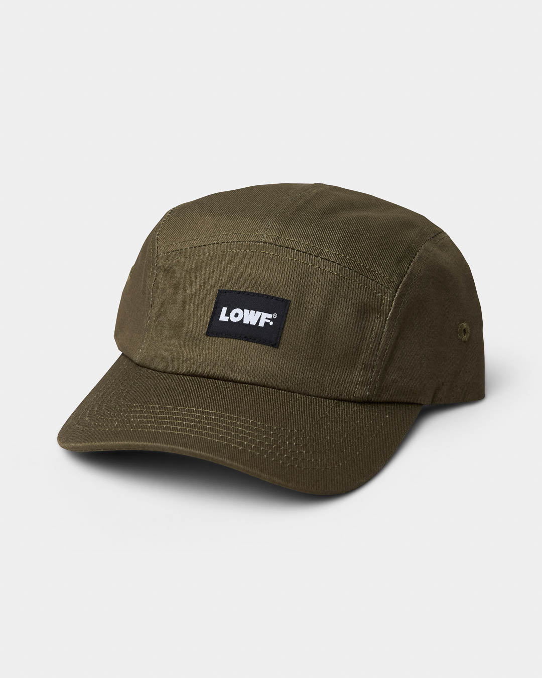 5 Panel Logo Cap - Olive