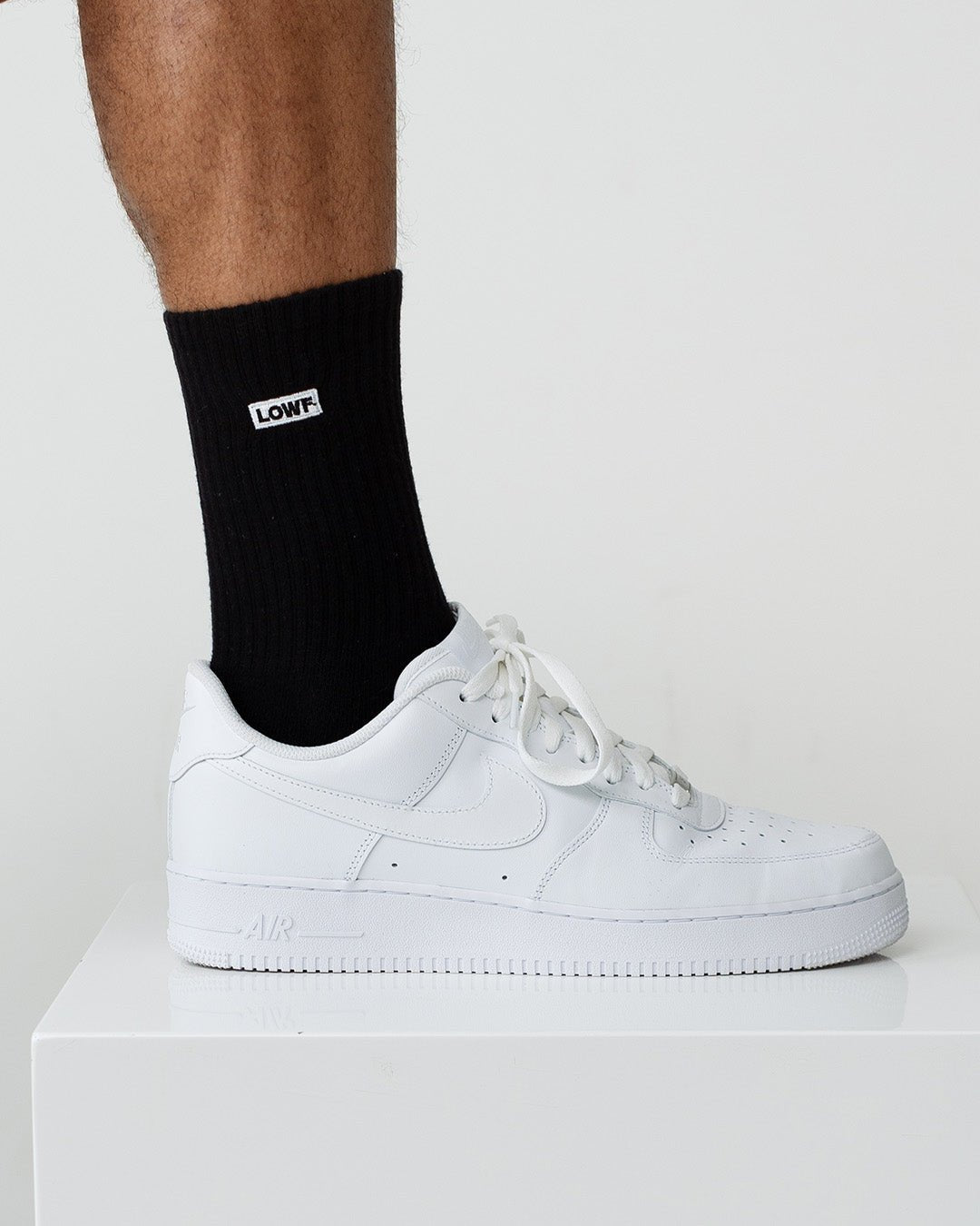 Air force 1 with black socks Clearance